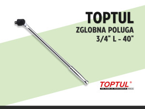 Zglobna poluga TOPTUL 3/4" L-40"