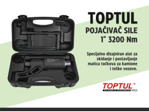 Pojačivač sile TOPTUL 1" 3200Nm