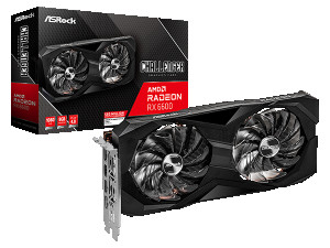 ASROCK Radeon RX 6600 8GB GDDR6 Challenger D PCIE