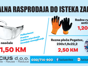 REZNE PLOCE ZASTITNE RUKAVICE I NAOCALE RASPRODAJA