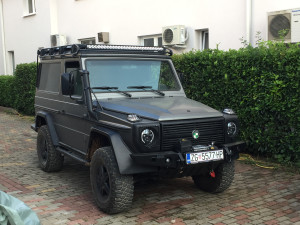 Mercedes G galerija krovni nosac dijelovi djelovi