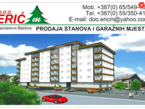 Stan 86m2 + terasa 140m2 gratis Bijeljina [Video] [Novo]
