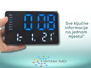 Digitalni led sat - stoni sat