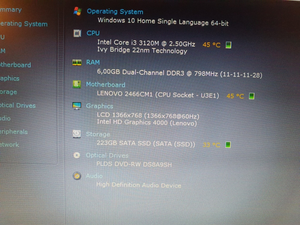 Lenovo Thinkpad L430/6GB Ram-a/240GB SSD