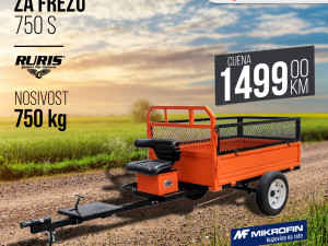 RURIS 750S PRIKOLICA 750kg