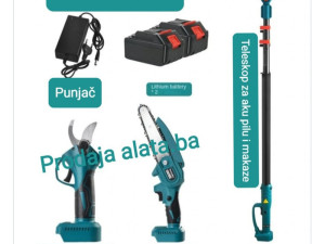 Aku makaze , pila i teleskop set 3/1 Makita