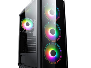 Gaming kuciste 4 coolera RGB