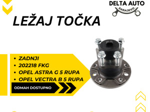 Ležaj točka zadnji ASTRA G 5 rupa  / Delta Auto Doo