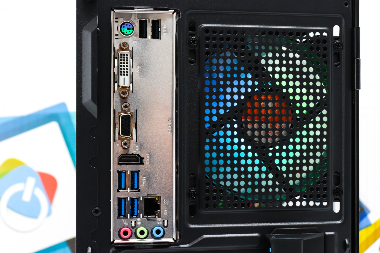 Gaming PC Cougar Purity-16; R7 5700X; RX 7600; 500GB; 16GB DOPER