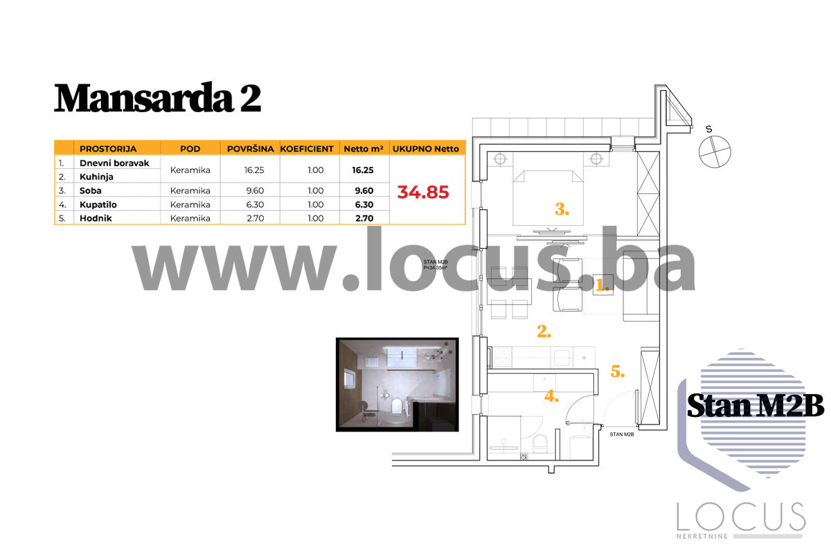 NOVOGRADNJA JAHORINA! Apartman 30-50m2 14