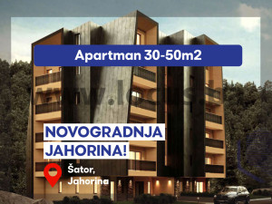 NOVOGRADNJA JAHORINA! Apartman 30-50m2