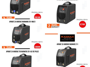 Aparati za varenje TIG AC DC MIG Co2