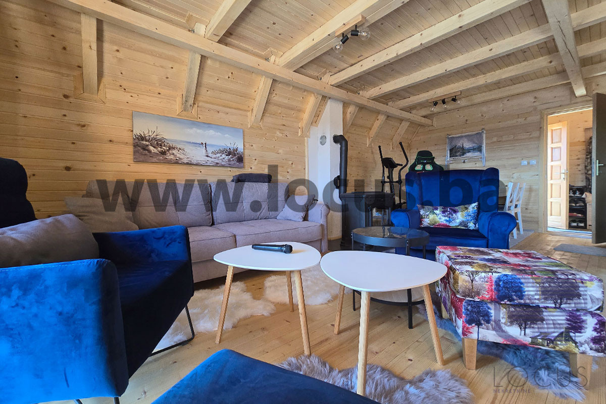 LOCUS: Prelijepa vikendica na parceli 4.000m2, Nišići pnk 8