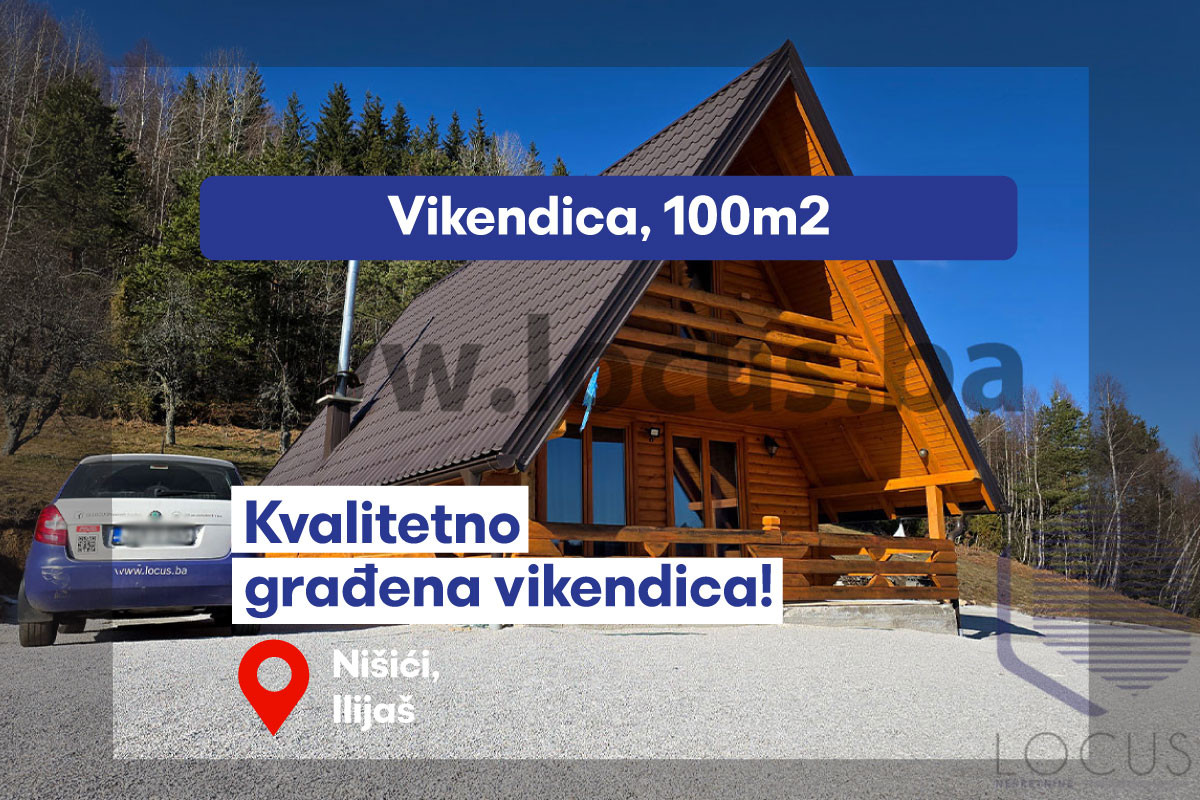LOCUS: Prelijepa vikendica na parceli 4.000m2, Nišići pnk