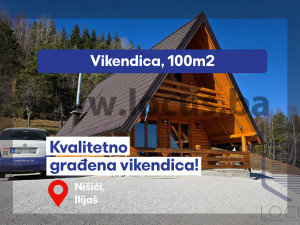 LOCUS: Prelijepa vikendica na parceli 8.473m2, Nišići