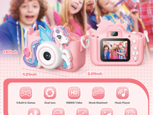 Digitalna kamera X10HD dječja, pink