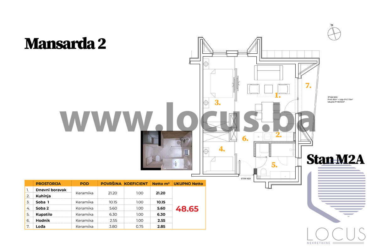 NOVOGRADNJA JAHORINA! Trosoban apartman 48-50m2 6
