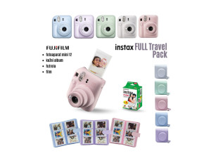 Fotoaparat INSTAX Mini 12 + Film + Futrola + Album Polaroid Pack