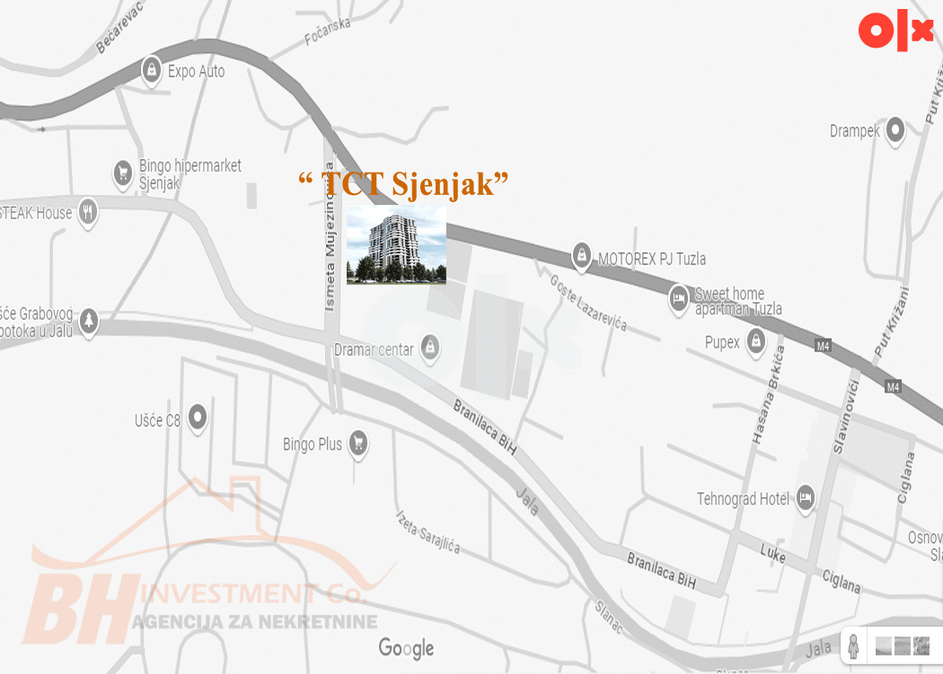 Garsonjera 29,18 m2 TCT Sjenjak 4