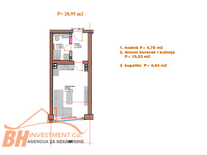 Garsonjera 29,18 m2 TCT Sjenjak photo 5