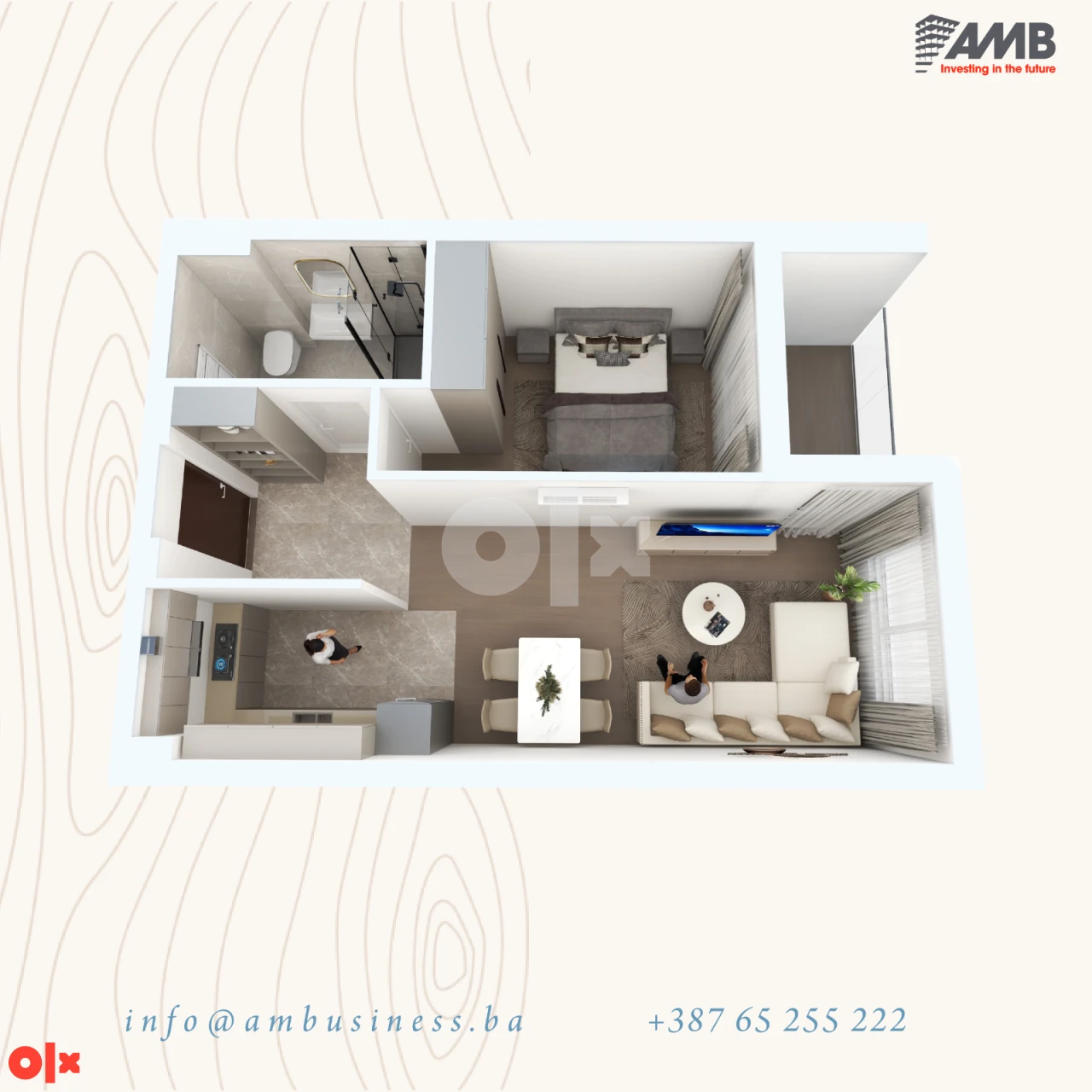 Vrbas RESIDENCE Banja Luka, stanovi u izgradnji od 43 do 68 m2 2