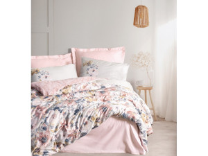 Posteljina Dalya Pink pamuk-saten 200x200 6/1
