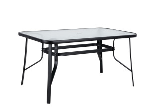 STO VRTNI KALJENO STAKLO 150X90 CM AMS MODERNA