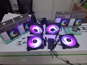 ARGB Set 4 ventilatora i daljinski