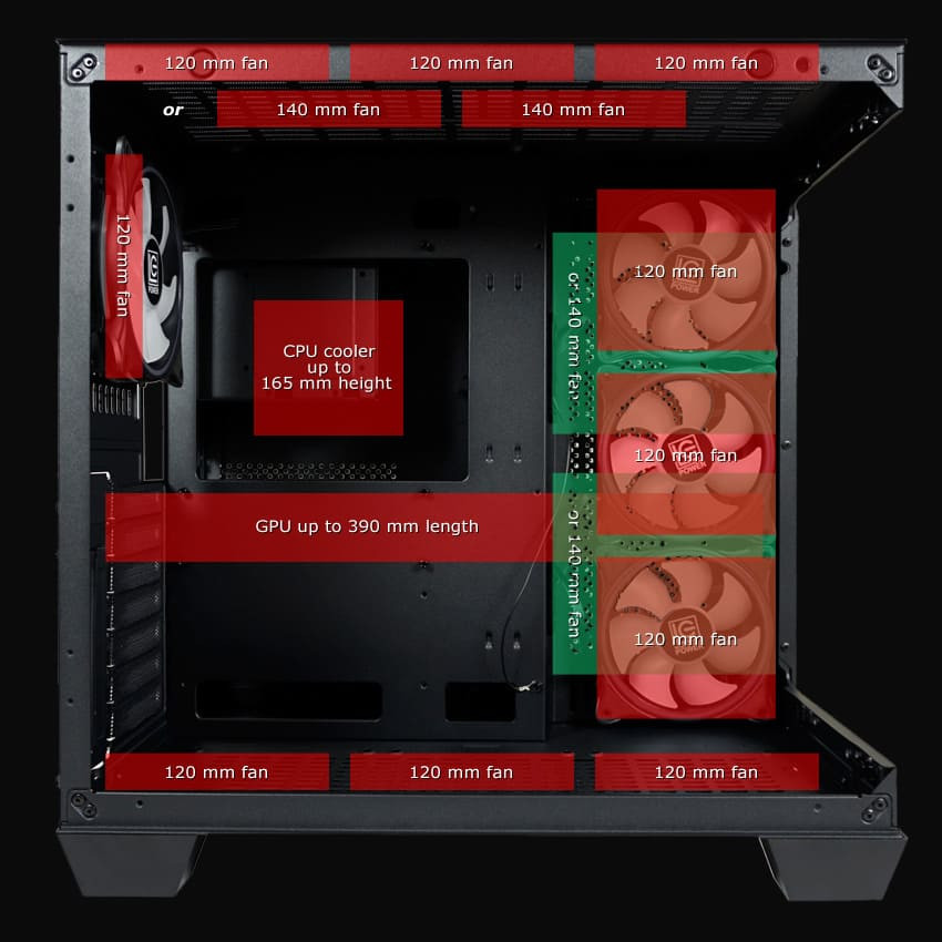 Gaming Kuciste LC-Power 809B PREMIUM