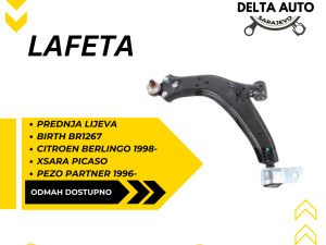 Lafeta prednja lijeva PARTNER / BERLINGO   Delta Auto Doo
