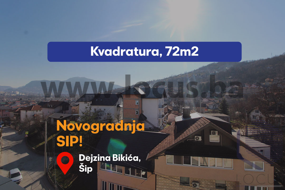 NOVOGRADNJA ŠIP!Trosoban penthouse stan