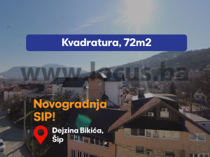 NOVOGRADNJA ŠIP!Trosoban penthouse stan