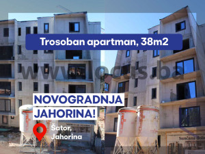 NOVOGRADNJA JAHORINA! AKCIJA, Trosoban apartman