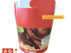 Doner - kebab -kutija box   26 oz  750 mm  50 kom   paket