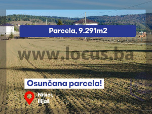 LOCUS prodaje: Zemljište površine 9.291m2, Nišići