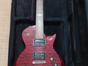 Elektricna gitara ESP LTD EC 100 QM + KOFER ZA GITARU