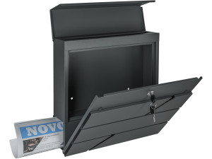 POŠTANSKI SANDUČIĆ ORMARIĆ ZA POŠTU OSAKA ANTRACIT