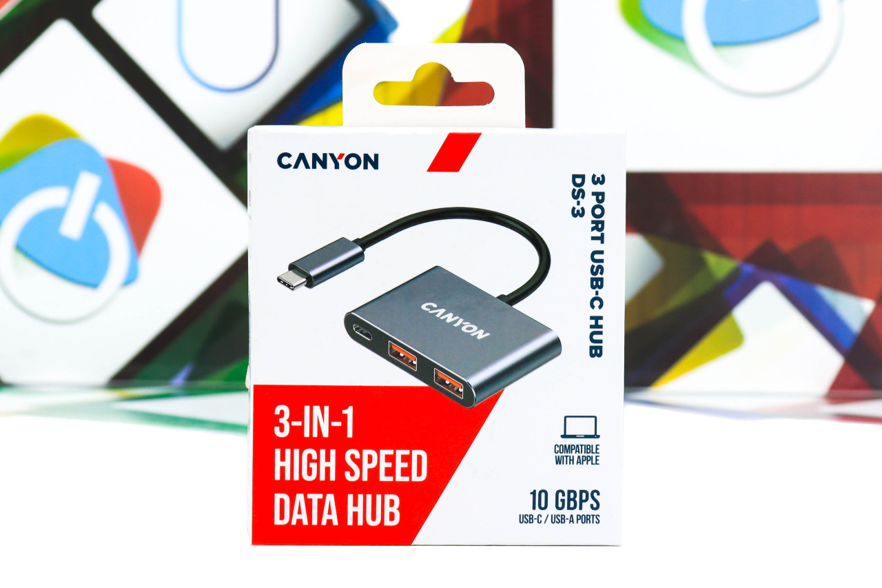 Multiport Hub Canyon DS-3 3in1 USB-C DOPER
