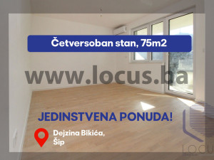 NOVOGRADNJA ŠIP! Četverosoban, 75m2