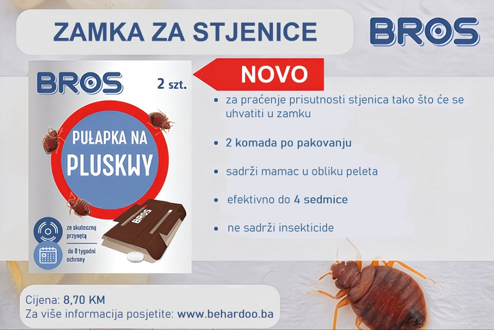BROS Zamka za stjenice