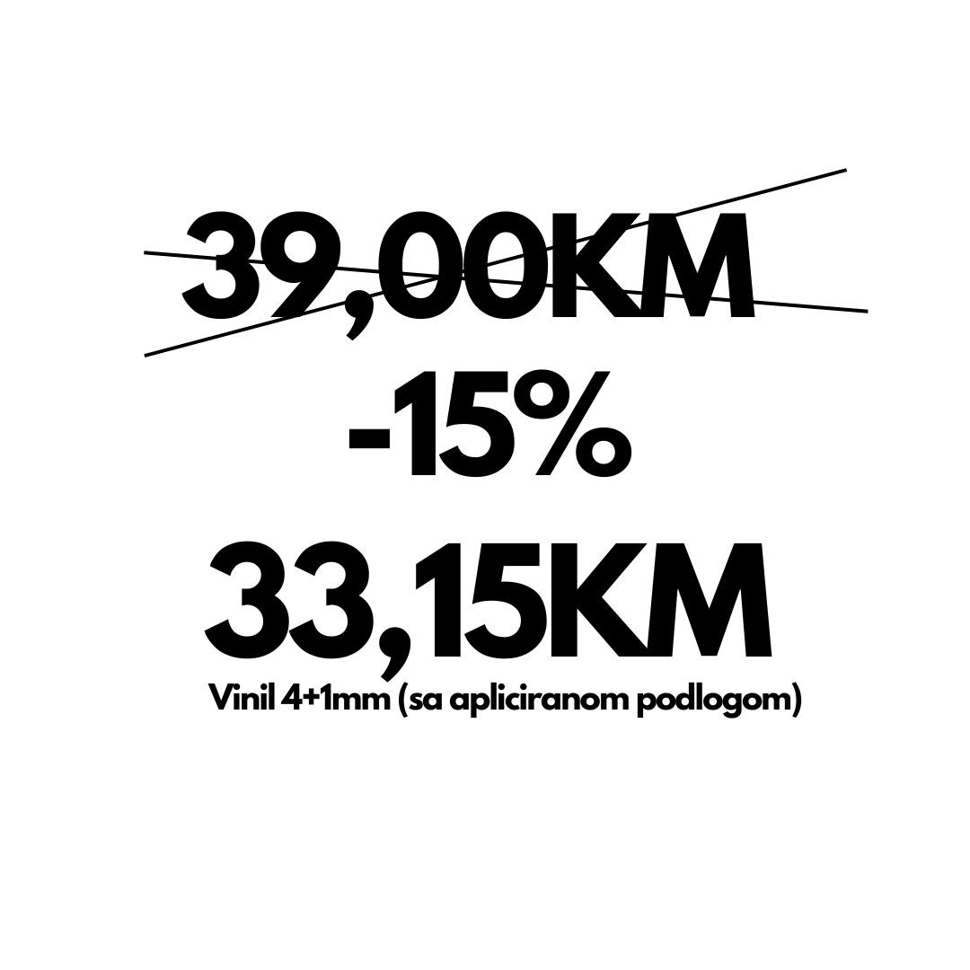 Vinil Pod - SPC - sa apliciranom podlogom
