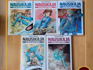 KOMPLET Nausikaja od Vetrovite doline 1-7 / manga