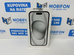 Apple iPhone 15 128 GB NOVO, VAKUM