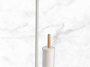 Samostojeći Držač Papira BAMBUS i Četka