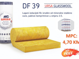 URSA staklena vuna 10 cm 1rol=9m2