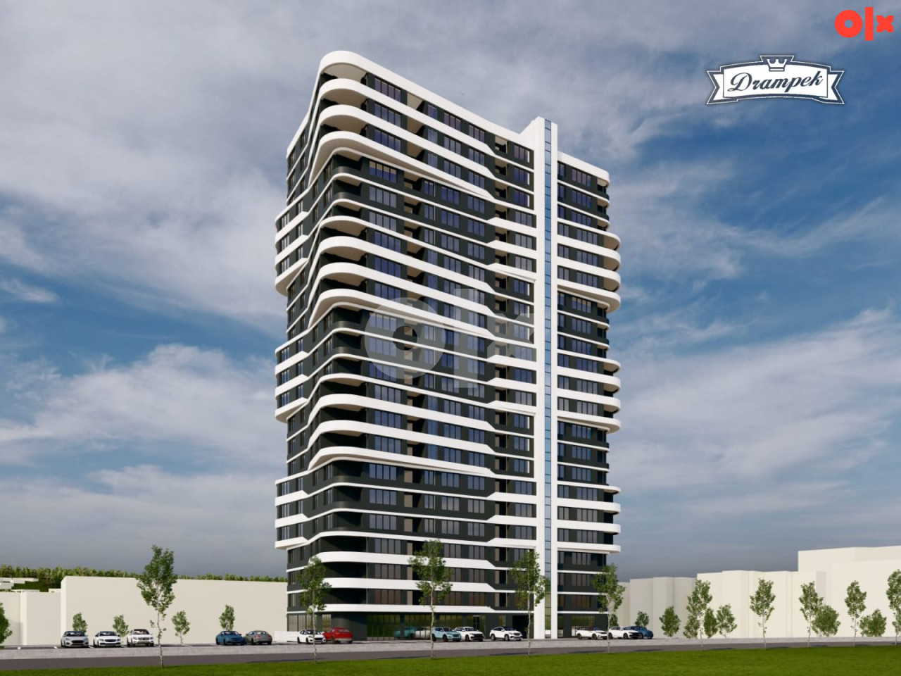 Stan br. 3/2  TCT Tower Sjenjak Tuzla GARSONJERA 29,18m2 13