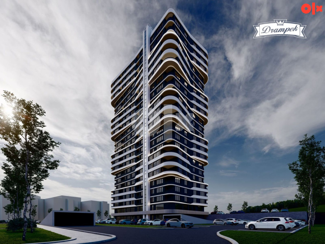 Stan br. 3/2  TCT Tower Sjenjak Tuzla GARSONJERA 29,18m2 10