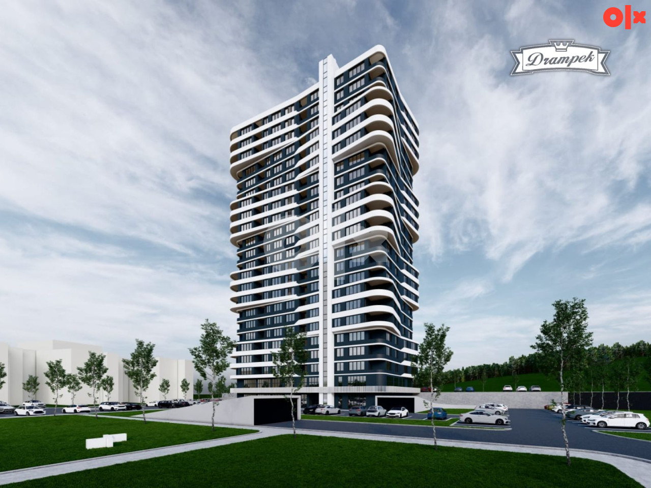 Stan br. 3/2  TCT Tower Sjenjak Tuzla GARSONJERA 29,18m2 14