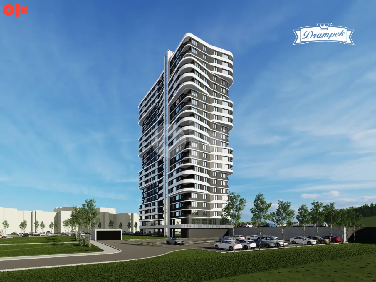 Stan br. 3/2  TCT Tower Sjenjak Tuzla GARSONJERA 29,18m2 12