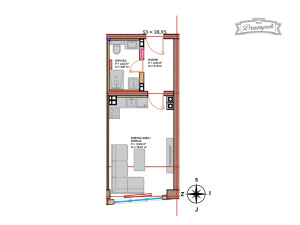 Garsonjera 29,18 m2 Tuzla - TCT Sjenjak, novogradnja photo 4
